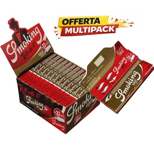 Cartine smoking gold king size - cartine,