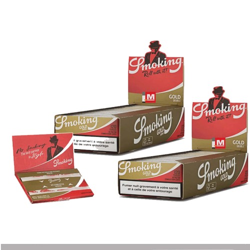 Smoking cartine oro gold - oro,