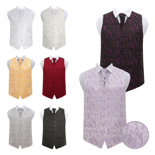 Set cravatta uomo gilet