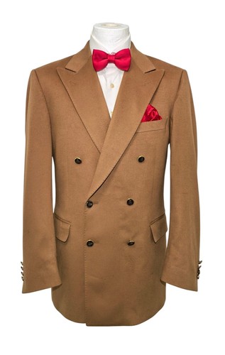 Giacca cashmere due file - in,